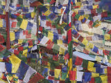 Lhosar Tibetan and Sherpa New Year Festival, Bodhnath Buddhist Stupa, Kathmandu, Nepal Photographic Print by Jane Sweeney