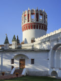 Tower, Novodevichy Convent, Unesco World Heritage Site, Moscow, Russia Photographic Print by Ivan Vdovin
