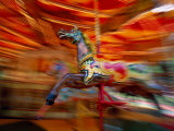 Carousel, Blackpool, Lancashire, England Photographic Print by Steve Vidler