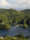 The Rock Islands as Seen from Koror, Palau, Micronesia Photographie par Michele Falzone