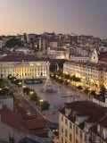 Praca Do Pedro Iv Square, Lisbon, Portugal Photographic Print by Demetrio Carrasco