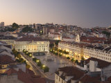 Praca Do Pedro Iv Square, Lisbon, Portugal Photographic Print by Demetrio Carrasco