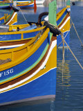 Fishing Boats, Marsaxlokk, Malta Photographic Print by Rex Butcher