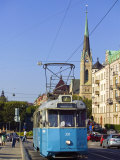 Tram, Stockholm, Sweden Photographic Print by Russell Young