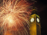 Big Ben, Houses of Parliament, London, England Photographic Print by Rex Butcher