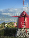 Traditional Windmill, Faial Island, Azores, Portugal Photographic Print by Alan Copson