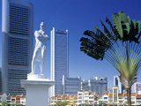 Raffles Statue, Commercial District, Singapore Lámina fotográfica por Peter Adams Raffles Statue, Commercial District, Singapore Lámina fotográfica por Peter Adams