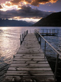 Lake Wakatipu, Queenstown, South Island, New Zealand Photographic Print by Doug Pearson