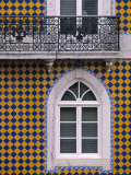Window, Bairro Alto, Lisbon, Portugal Photographic Print by Walter Bibikow