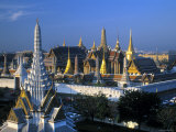 Wat Phra Kaeo, Grand Palace, Bangkok, Thailand Photographic Print by Gavin Hellier