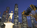 Financial District and Boat Quay, Singapore Lámina fotográfica por Jon Arnold Financial District and Boat Quay, Singapore Lámina fotográfica por Jon Arnold