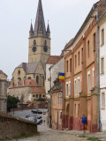 Evangelical Church, Sibiu, Transylvania, Romania Photographic Print by Russell Young