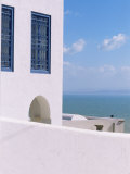 House in Sidi Bou Said, Tunisia Photographic Print by Jon Arnold