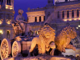 Plaza de Cibeles, Cibeles Fountain, Madrid, Madrid, Spain Photographic Print by Steve Vidler