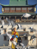 Gandan Khiid Monastery, Ulaan Baatar, Mongolia Photographic Print by Peter Adams
