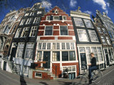 Canalside Buildings, Amsterdam Photographie par Peter Adams