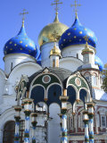 Chapel with Cross, Trinity Lavra of St. Sergius, Sergiyev Posad, Golden Ring, Russia Photographic Print by Ivan Vdovin