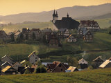 Kluszkowce, Carpathian Mountains, Poland Photographic Print by Walter Bibikow