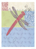 Dragonfly Giclee Print by Joey Brown