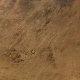 Crater Deep in the Sahara Desert Photographic Print by Stocktrek Images 