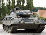 The Leopard 1A5 of the Belgian Army in Action Photographic Print by Stocktrek Images 