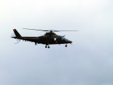 The Agusta A-109 Helicopter of the Belgian Army in Flight Lámina fotográfica por Stocktrek Images