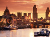 London and River Thames, England Fotografisk tryk af Doug Pearson London and River Thames, England Fotografisk tryk af Doug Pearson