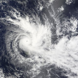Tropical Cyclone Daman Photographic Print by Stocktrek Images 