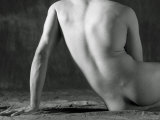 Nude Back of Sensual Man Photographie