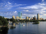 Back Bay, Boston, Massachusetts, USA Fotografie-Druck von Walter Bibikow