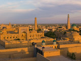 View over Old Town of Khiva, Uzbekistan Photographic Print by Michele Falzone