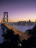 Oakland Bay Bridge, San Francisco, California, USA Photographic Print by Walter Bibikow