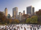 Wollman Icerink at Central Park, Manhattan, New York City, USA Photographie par Alan Copson