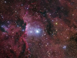 Starforming Region in Ara Photographic Print by Stocktrek Images 