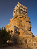 Dar Al Hajar, Wadi Dhar, Yemen Photographic Print by Michele Falzone