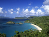 Trunk Bay, St. John, Us Virgin Islands, Caribbean Fotografisk tryk af Walter Bibikow
