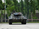 The Leopard 1A5 MBT of the Belgian Army in Action Photographic Print by Stocktrek Images 