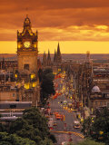 Princes St., Calton Hill, Edinburgh, Scotland Photographie par Doug Pearson