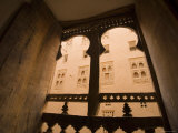 Carved Wooden Window, Shibam, Seiyun District, Yemen Photographic Print by Michele Falzone