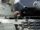 Tank Driver of a Leopard 1A5 MBT of the Belgian Army Photographic Print by Stocktrek Images 