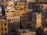 Skyline of Sanaa, Yemen Photographic Print by Michele Falzone