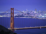 Golden Gate Bridge., San Francisco, California, U.S.A. Lámina fotográfica por Walter Bibikow