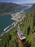 View from Mt. Robert'S, Juneau, Alaska, USA Photographic Print by Walter Bibikow