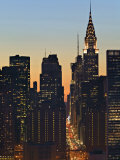 42nd Street and Chrysler Bldg, New York, USA Photographie par Walter Bibikow