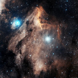 Pelican Nebula Photographic Print by Stocktrek Images 