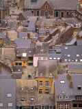 Rooftops, Liege, Belgium Photographic Print by Walter Bibikow