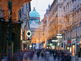 Hofburg and Kohlmarkt, Vienna, Austria Fotografie-Druck von Jon Arnold