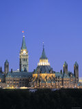 Canadian Parliament, Ottowa, Ontario, Canada Photographic Print by Walter Bibikow