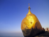 Golden Rock, Kyaiktiyo, Burma Photographic Print by Peter Adams