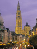 Cathedral at Antwerp, Belgium Photographic Print by Demetrio Carrasco